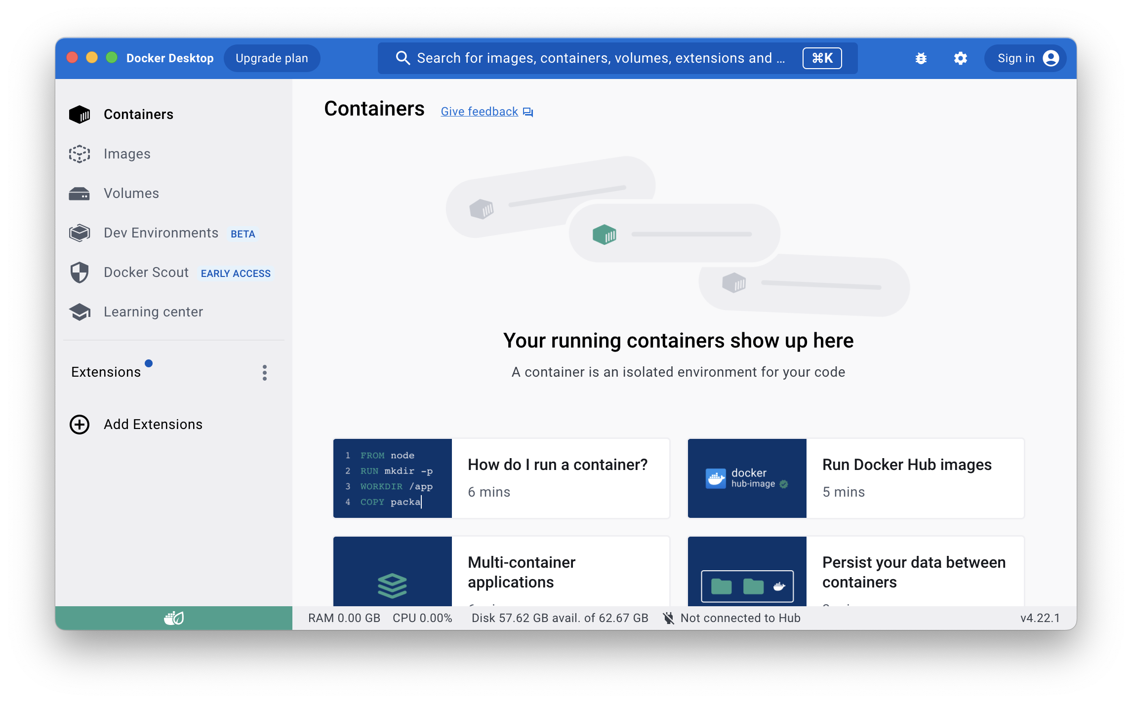 Docker Desktop