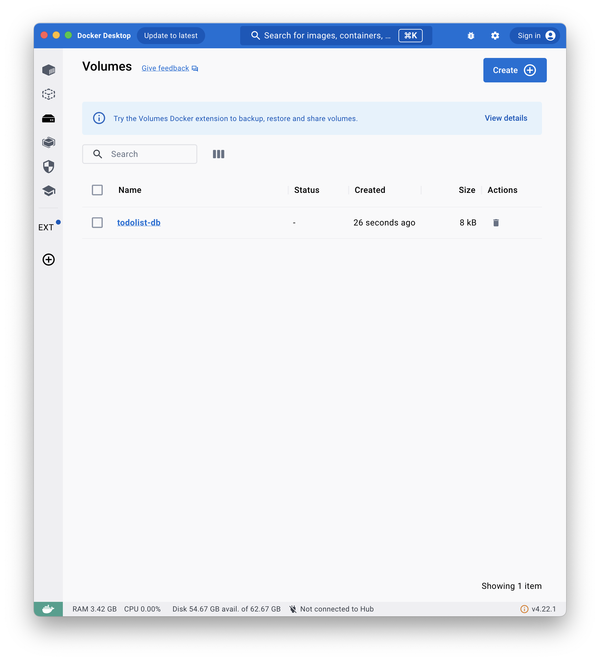 Docker images