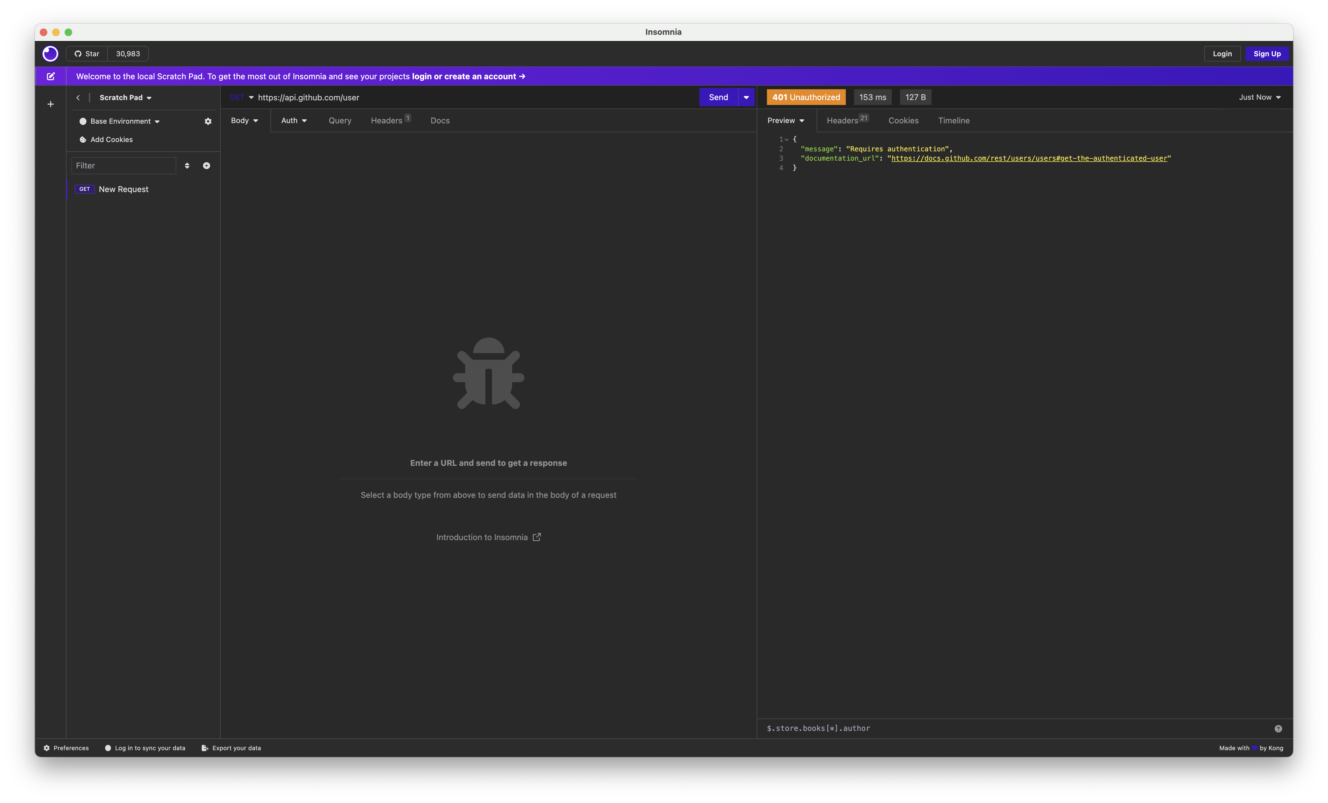 HTTP rest