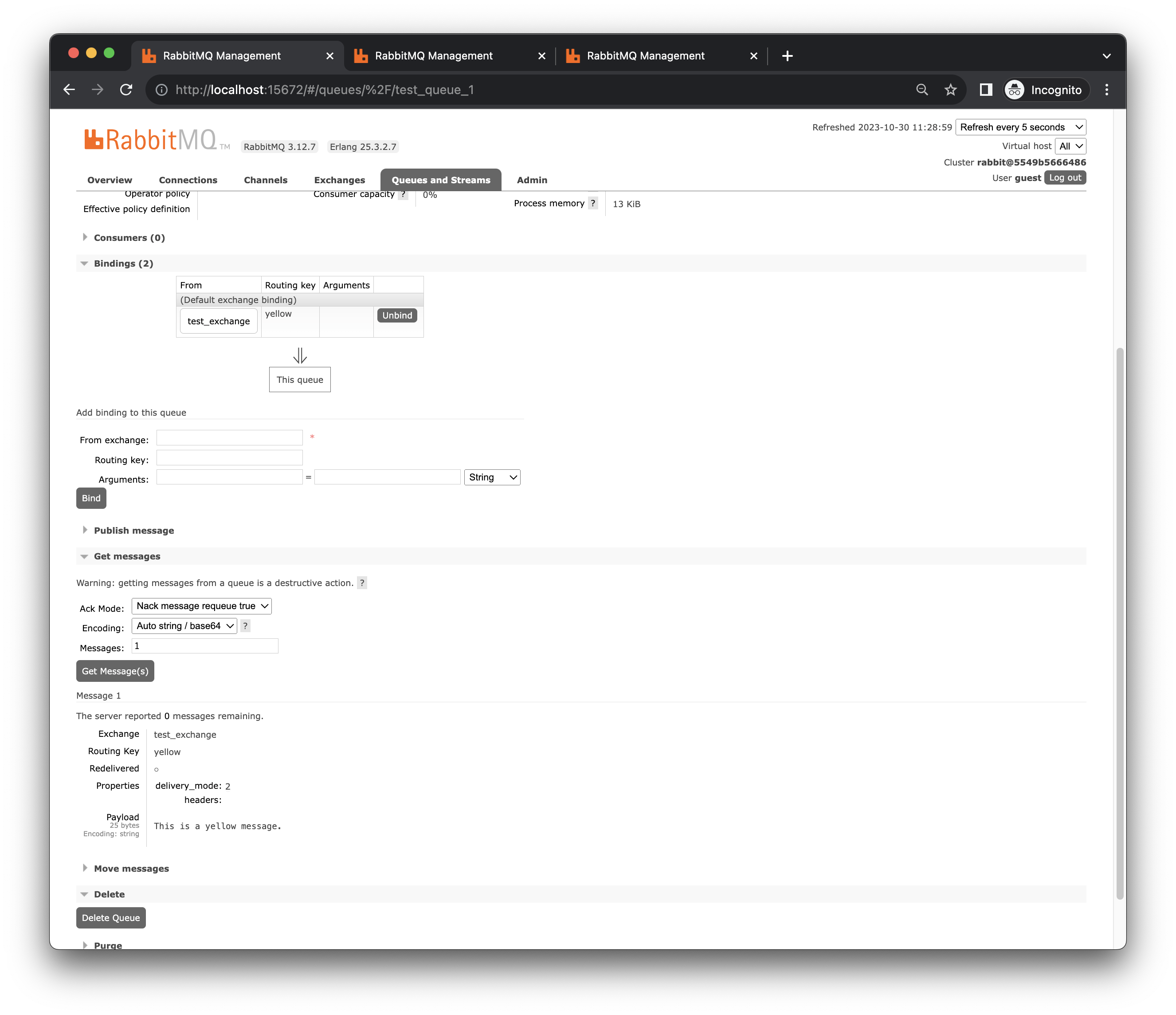 RabbitMQ gettingstarted10