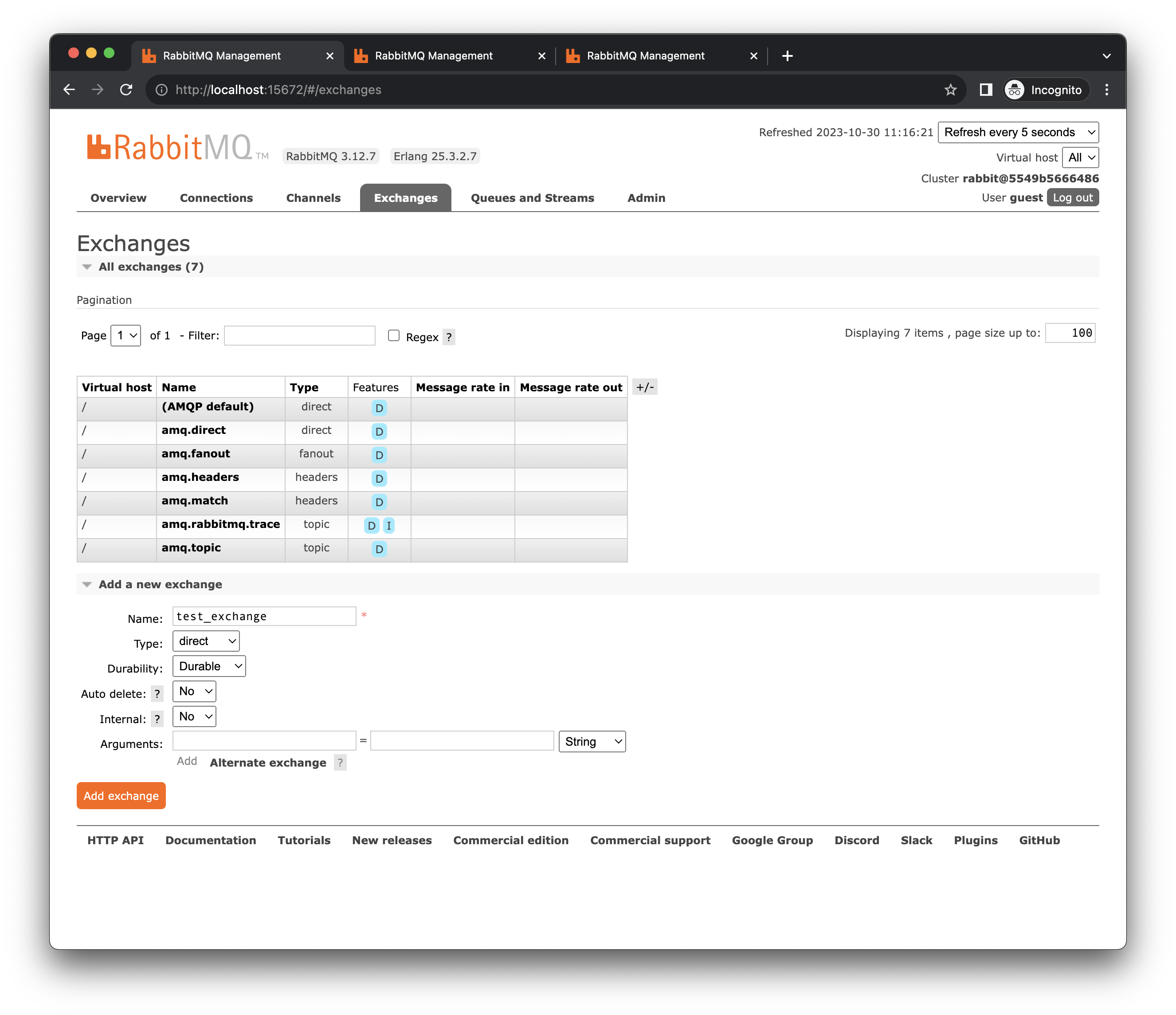 RabbitMQ gettingstarted3