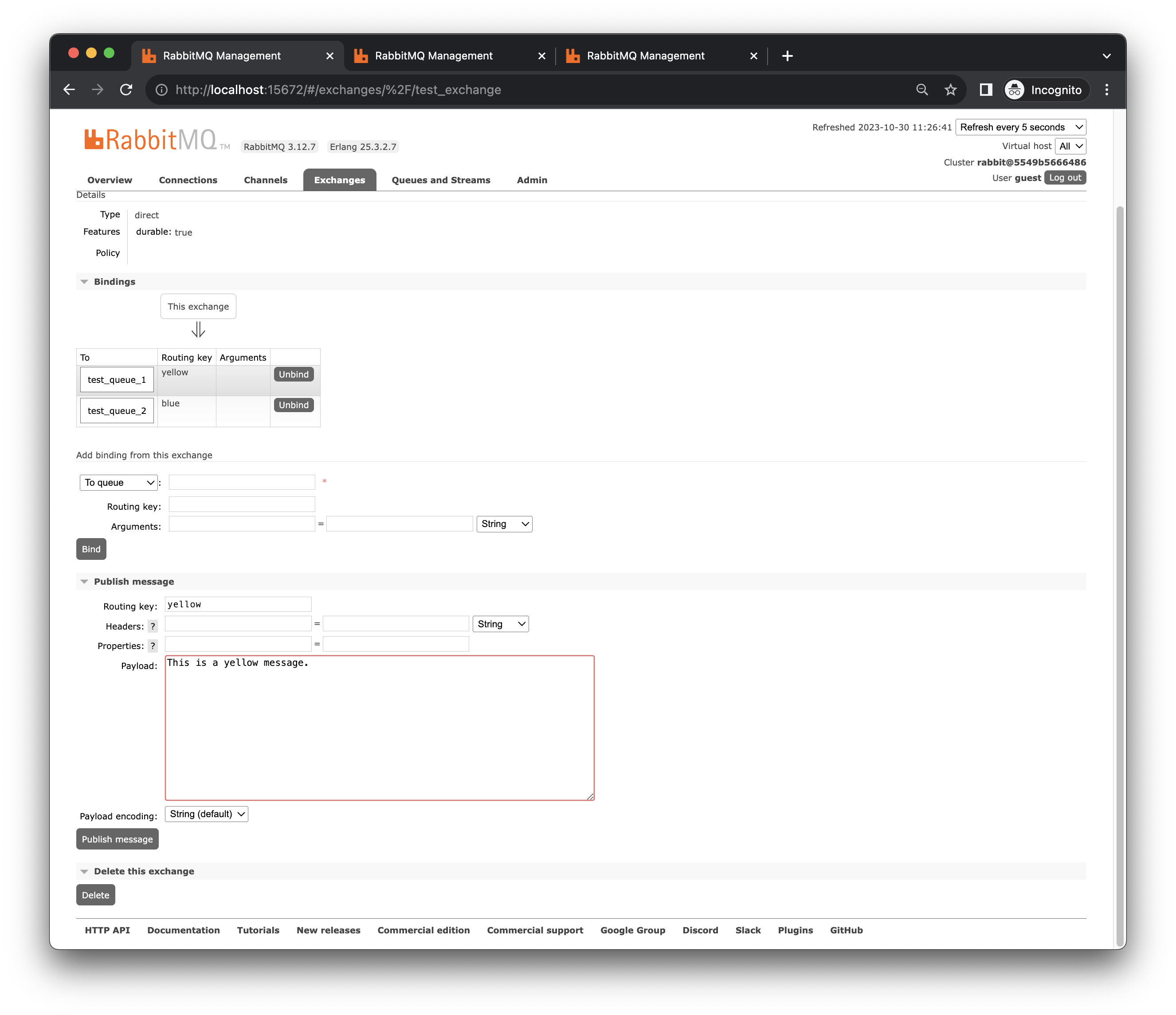 RabbitMQ gettingstarted7